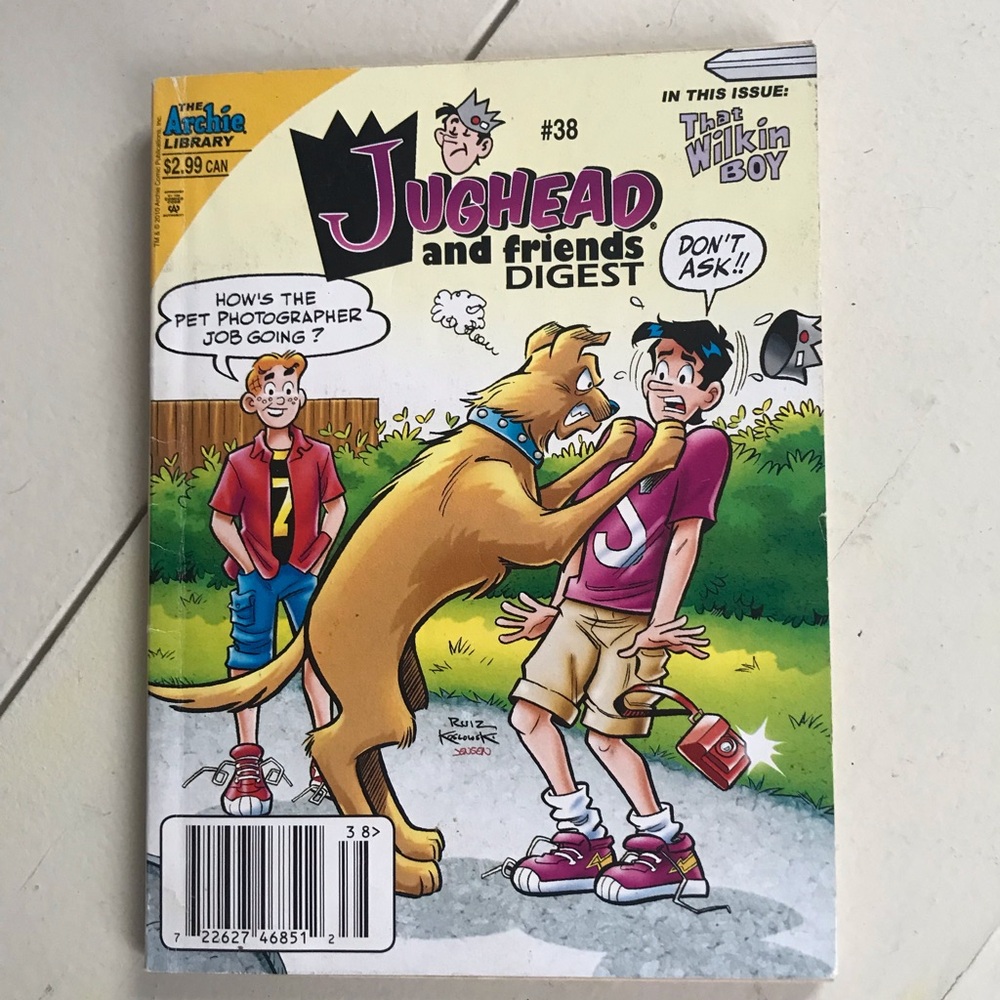 Jughead and Friends Digest #38 Comic Book - Colorful Cover